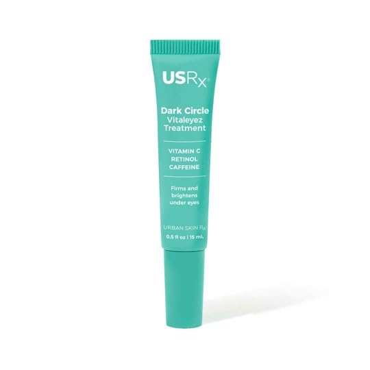 Urban Skin Rx Dark Circle Vitaleyez Treatment | Hydrates, Firms, Smooths & Brightens Look of Under-Eyes & Targets Fine Lines, Dark Circles, Puffiness, Crow's Feet, Vegan, Cruelty Free | 0.5 Fl Oz