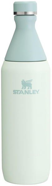 Stanley All Day Slim Bottle 20 oz | Leakproof Twist on Lid | Slim Design for Travel and Gym | Insulated Stainless Steel Water Bottle | BPA-Free | Mist