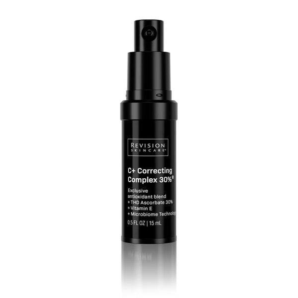 Revision Skincare C+ Correcting Serum - Vitamin C Serum with 30% THD Ascorbate - Anti-Aging, Antioxidant Blend - Supports Healthy Skin, 0.5 fl oz