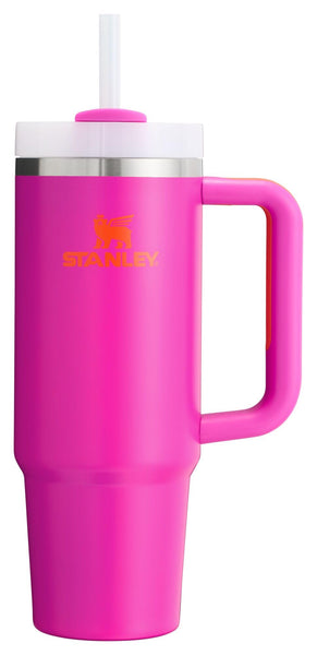 Stanley Quencher H2.0 Tumbler with Handle and Straw 30 oz | Flowstate 3-Position Lid | Cup Holder Compatible for Travel | Insulated Stainless Steel Cup | BPA-Free | Vivid Violet