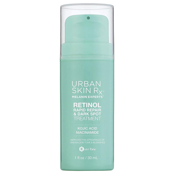 USRx® Retinol Rapid Repair Treatment, Fast-Absorbing, Targets Fine Lines, Hyperpigmentation, and Blemishes, Fragrance-Free with Retinol, Squalane, Niacinamide and Kojic Acid, 1.0 Fl Oz