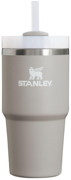 Stanley Quencher H2.0 Tumbler with Straw 20 oz | Flowstate 3-Position Lid | Cup Holder Compatible for Travel | Insulated Stainless Steel Cup | BPA-Free | Ash