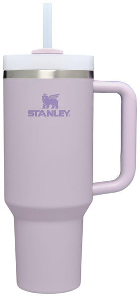 Stanley Quencher H2.0 Tumbler with Handle and Straw 40 oz | Flowstate 3-Position Lid | Cup Holder Compatible for Travel | Insulated Stainless Steel Cup | BPA-Free | Orchid