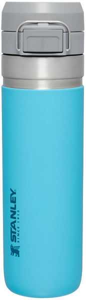 Stanley Quick Flip GO Water Bottle 24 oz | Push Button Lid | Leakproof and Packable for Travel and Sports | Insulated Stainless Steel | BPA-Free | Pool