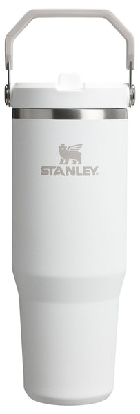 Stanley IceFlow 2.0 Flip Straw Tumbler with Handle 30 oz | Twist On Lid and Flip Up Straw | Leak Resistant Water Bottle | Insulated Stainless Steel | BPA-Free | Frost
