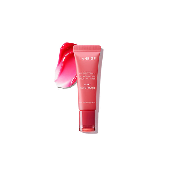 LANEIGE Lip Glowy Balm Berry: Hydrate, Glossy, Lightweight, Moisturize & Tint with Shea Butter (Packaging May Vary)