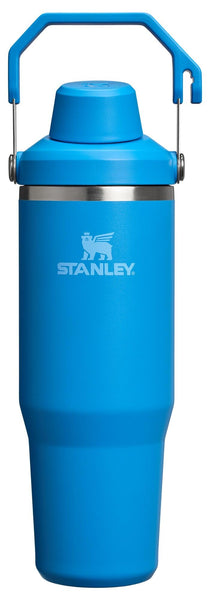 Stanley IceFlow 2.0 Fast Flow Tumbler with Handle 30 oz | Twist On Angled Spout Lid | Leakproof Water Bottle | Insulated Stainless Steel | BPA-Free | Azure