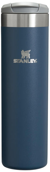 Stanley AeroLight Transit Bottle 20 oz | Locking Drink Through Lid | Leak Resistant Water Bottle or Coffee Travel Mug | Lightweight Insulated Stainless Steel | BPA-Free | Navy