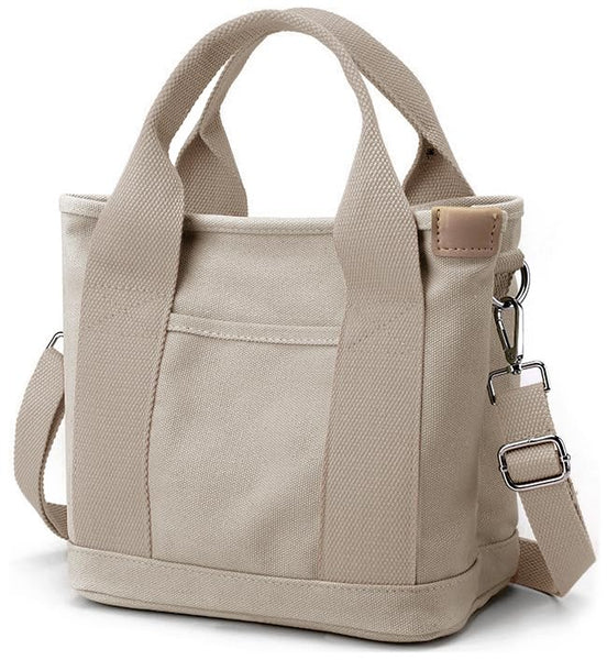 Small Tote Bag with Zipper Tote Bag for Women Canvas Crossbody Bag Shoulder Bag Satchel Hobo Bag Messenger Bag 2025