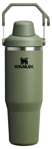 Stanley IceFlow 2.0 Fast Flow Tumbler with Handle 30 oz | Twist On Angled Spout Lid | Leakproof Water Bottle | Insulated Stainless Steel | BPA-Free | Dried Pine