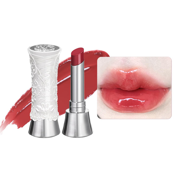 Flower Knows Swan Ballet Shine Solid Lip Gloss Stick-Moisturizing Tinted Lip Balm-Hydrating Lip Gloss in Balm-Long Lasting Lip Makeup for Girls&Women,Vegan & Cruelty-Free(B07 Ballet Dream)