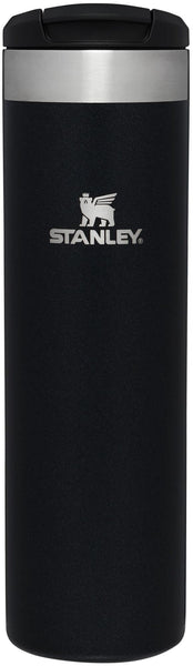 Stanley AeroLight Transit Bottle 20 oz | Locking Drink Through Lid | Leak Resistant Water Bottle or Coffee Travel Mug | Lightweight Insulated Stainless Steel | BPA-Free | Black Glimmer