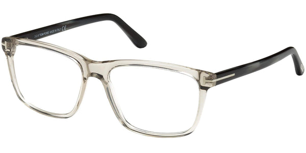Eyeglasses Tom Ford FT 5479 -B 020 grey/other, Transp. Grey W. Grey Striped Blue Horn Temples/ Bl, 56/16/145
