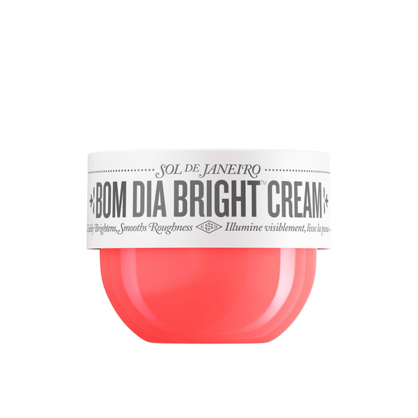SOL DE JANEIRO Visibly Brightening and Smoothing Bom Dia AHA Body Cream Travel Size 75mL/2.5 fl oz.