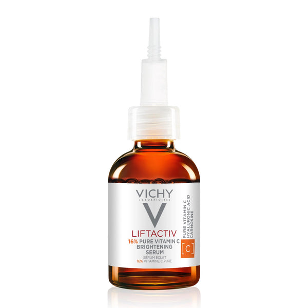Vichy LiftActiv Vitamin C Serum For Face, Brightening Serum With 15% Pure Vitamin C + Hyaluronic Acid + Vitamin E, Reduces Fine Lines, Smooths Skin Texture, Improves Radiance, Anti Aging