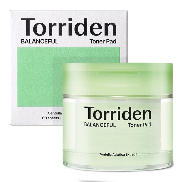 Torriden BALANCEFUL Toner Pads (60 Count) | Daily Exfoliating With PHA & LHA for Oily, Combo, and Sensitive Skin | 5D CICA, Panthenol
