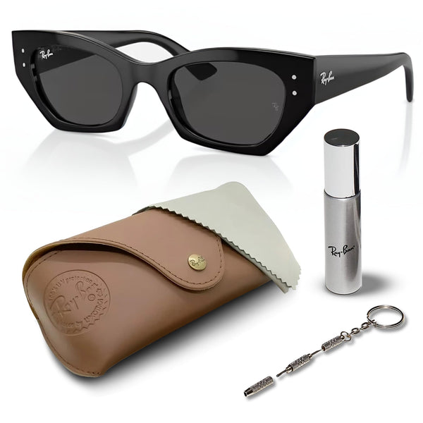 Ray-Ban RB4430 Zena Bio-Based Sunglasses for Men and Women- Timeless Classic Sun Glasses with Modern Elegance - Premium UV Protection & Classic Lenses - Designer Men's and Women's Sunglasses