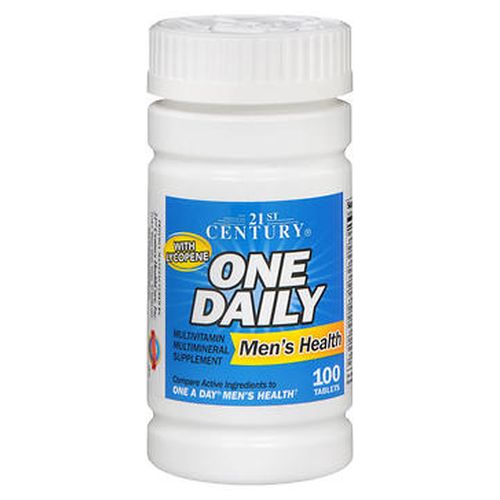 21st Century Men's Health One Daily Multivitamin Multimineral Supplement 100 Tabs