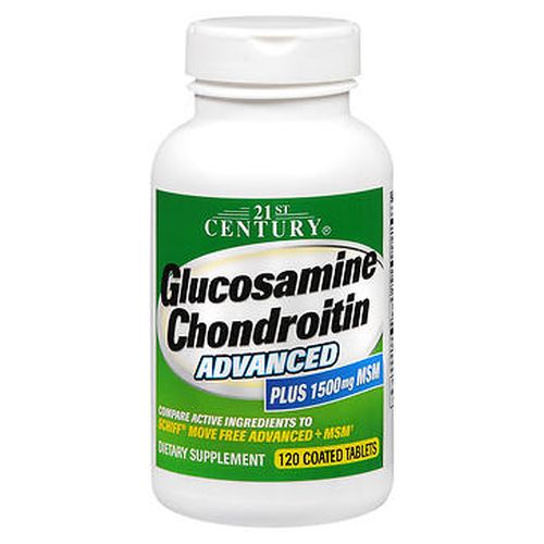 21st Century 21st Century Glucosamine Chondroitin Advanced Plus MSM Tablets 120 Tabs