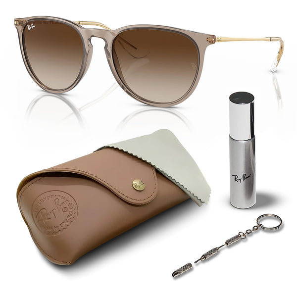 Ray-Ban RB4171 Erika Classic Phantos Shape Sunglasses for Men and Women- Timeless Classic Sun Glasses with Modern Elegance - Premium UV Protection - Designer Men's and Women's Sunglasses