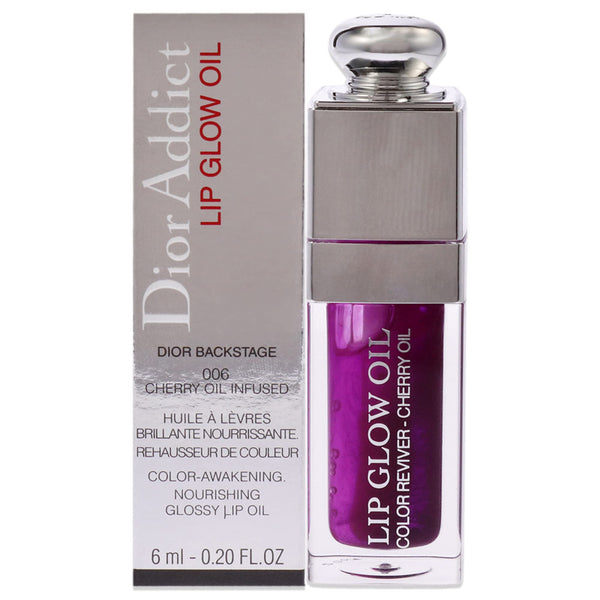 Christian Dior Dior Addict Lip Glow Oil - 006 Berry Women Lip Oil 0.2 Oz
