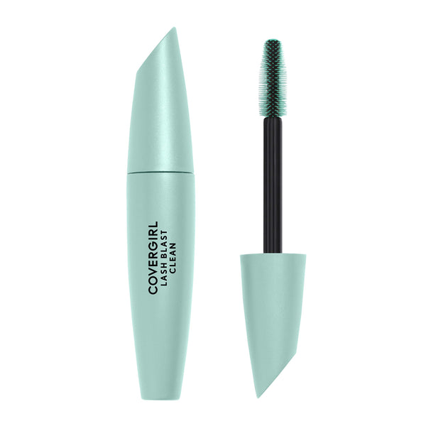 CoverGirl Lash Blast Clean Volume Mascara, Vegan Formula, Volumizing, Smudge-Proof, Cruelty Free, Pitch Black, 1 Count
