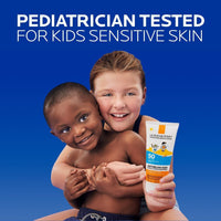 Thumbnail for La Roche-Posay Anthelios Kids Gentle Lotion Sunscreen SPF 50, Broad Spectrum SPF + Antioxidants, Sunscreen For Kids, Octinoxate & Oxybenzone-Free, Pediatrician Tested, Non Comedogenic, Oil Free