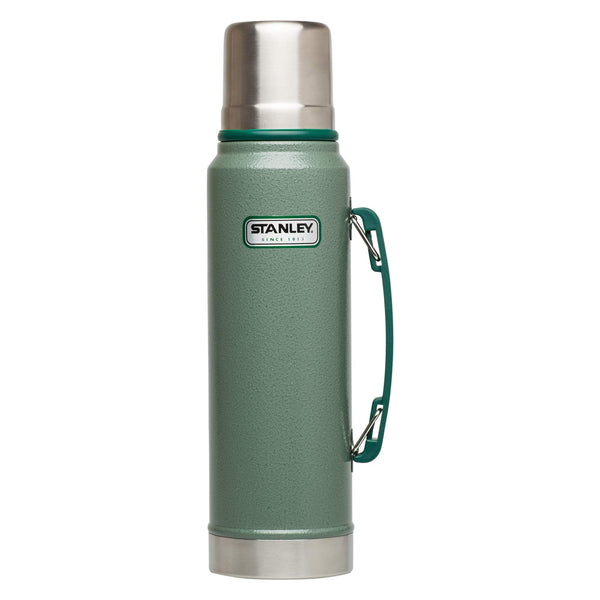 Stanley Classic Vacuum Insulated Wide Mouth Bottle - BPA-Free 18/8 Stainless Steel Thermos for Cold & Hot Beverages – Keeps Liquid Hot or Cold for Up to 24 Hours