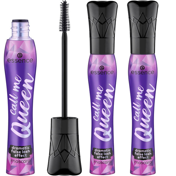 essence | Call Me Queen Dramatic False Lash Effect Mascara (3 Pack) | Bold Volume & Length | Vegan & Cruelty Free