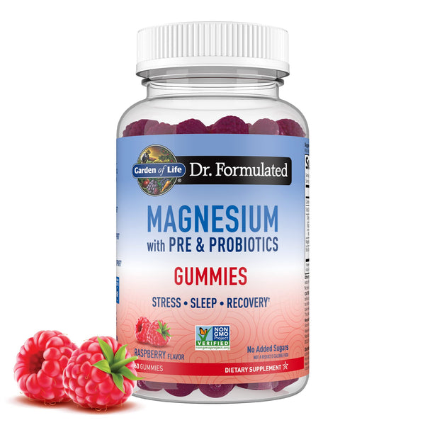 Garden of Life Elderberry Gummies for Adults & Kids Immune Support with Magnesium Citrate Gummies for Stress, Sleep & Recovery