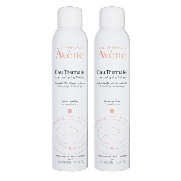 Avene Thermal Spring Water, Soothing Calming Facial Mist Spray Duo, 10.1 Oz, Set of 2