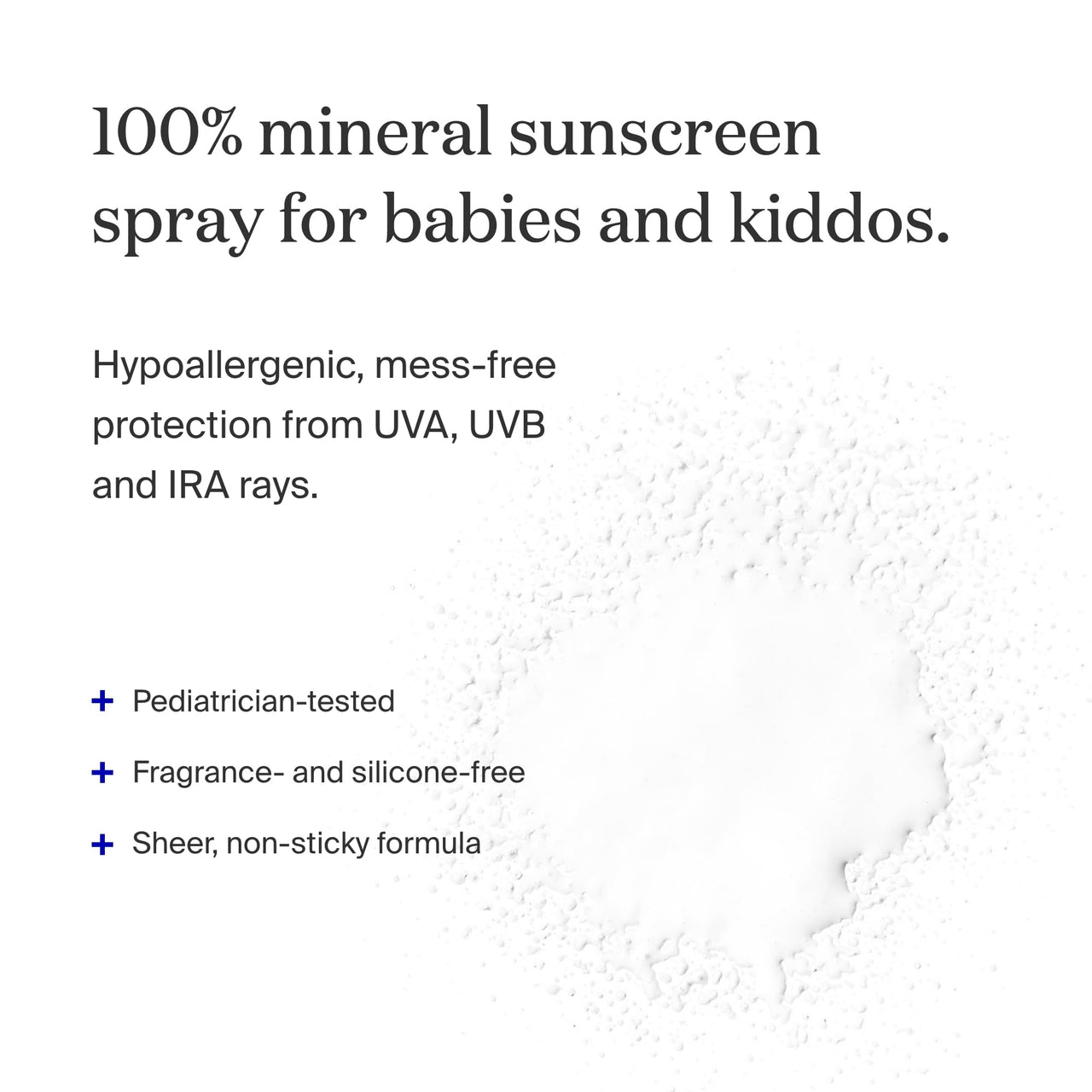 Supergoop! Sunnyscreen 100% Mineral Spray SPF 50, 3.4 fl oz - Face & Body Sunscreen for Babies & Kids - 100% Non-Nano Mineral Formula - Pediatrician Tested, Hypoallergenic, Fragrance & Silicone Free