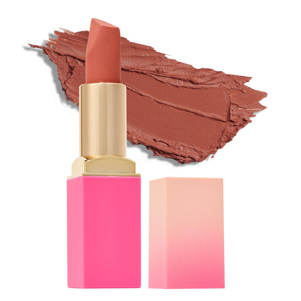 Juvia's Place The Nude Velvety Lipstick Libra - Nude Long-lasting Lipstick, Rich-Color Makeup, Creamy Matte Finish