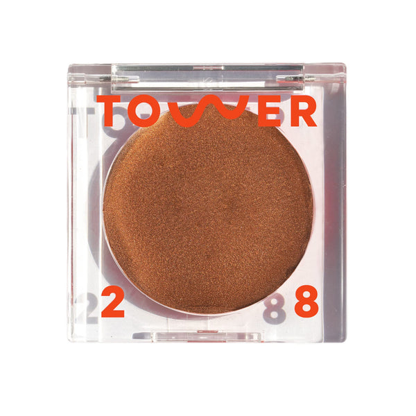 Tower 28 Beauty Bronzino Illuminating Cream Bronzer For Sensitive Skin – Moisturizing, Silicone-Free, Vegan And Cruelty-Free – Color West Coast, Medium Warm Bronze