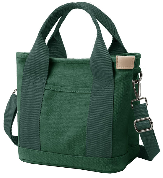 Small Tote Bag with Zipper Tote Bag for Women Canvas Crossbody Bag Shoulder Bag Satchel Hobo Bag Messenger Bag 2024