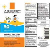 Thumbnail for La Roche-Posay Anthelios Kids Gentle Lotion Sunscreen SPF 50, Broad Spectrum SPF + Antioxidants, Sunscreen For Kids, Octinoxate & Oxybenzone-Free, Pediatrician Tested, Non Comedogenic, Oil Free
