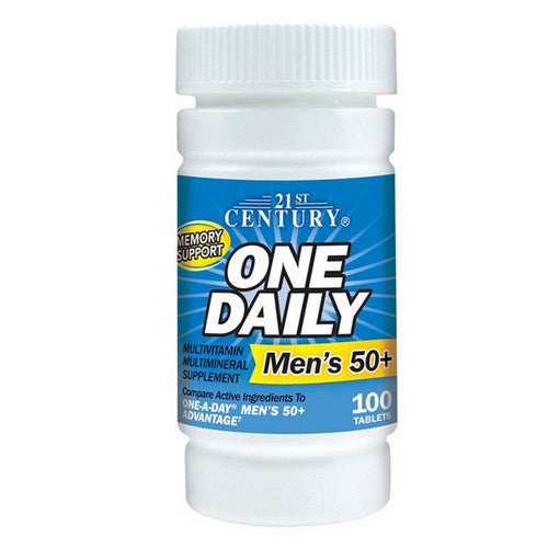 21st Century 21st Century One Daily Men's 50+ Multivitamin Multimineral 100 Tabs