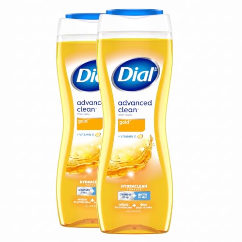 Image 1 of Default Title for the product Dial Body Wash, Advanced Clean Gold, 16 Fl Oz, Pack of 8