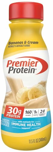 Thumbnail for Image 3 of Premier Protein 30g High Protein Shake, Bananas & Cream, 12 Pack