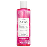 Thumbnail for Image 1 of Default Title for the product HERITAGE STORE Rosewater Facial Splash, Hydrating Toner (8oz)