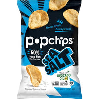 Thumbnail for Image 3 of popchips Popchips Potato Chips, Sea Salt, 4ct 5.0oz Share Bags