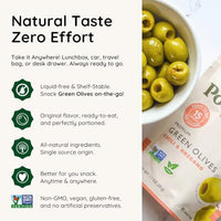 Thumbnail for Image 3 of Poshi Green Pitted Olive Snack Packs, Chili & Oregano, 1.1 oz (Pack of 30)