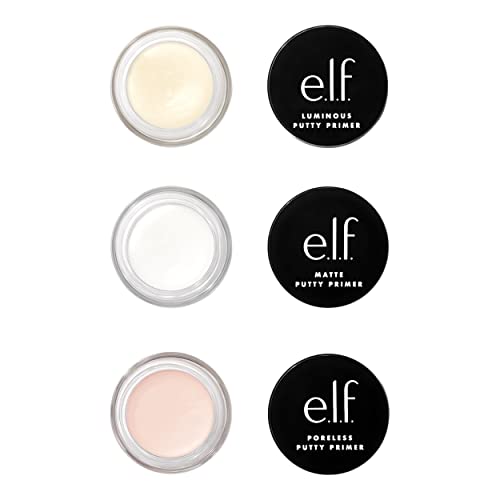Image 1 of Default Title for the product e.l.f. Cosmetics Putty Primer Trio, Travel Size, 0.14 Oz (4g) Each