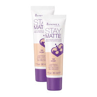Thumbnail for Image 33 of Ivory / 1 Fl Oz (Pack of 2) for the product Rimmel Stay Matte Liquid Foundation