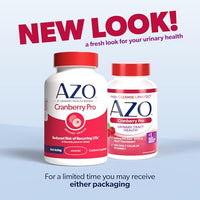 Thumbnail for Image 4 of AZO Cranberry Pro Urinary Tract Health Supplement 600mg PACRAN, 1 Serving, Sugar Free, Non-GMO 100 Softgels Pack of 2