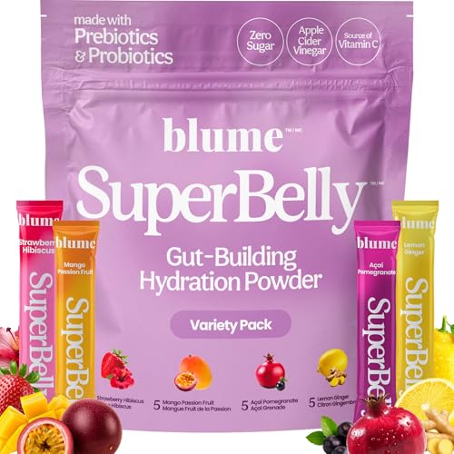 Image 1 of Default Title for the product Blume SuperBelly Variety Pack Gut Health + Hydration Powder 20 sticks