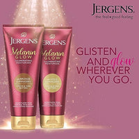Thumbnail for Image 5 of Jergens Melanin Glow Illuminating Moisturizer, Bronze, 7 fl oz