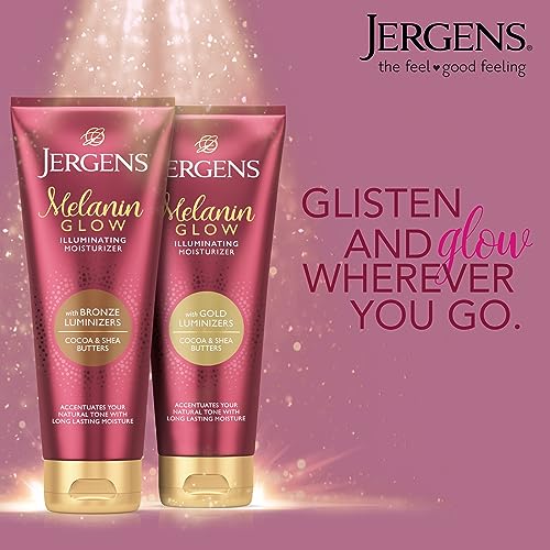 Image 5 of Jergens Melanin Glow Illuminating Moisturizer, Bronze, 7 Fl Oz (Pack of 5)