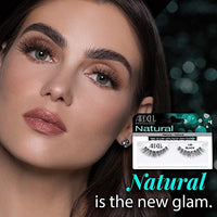 Thumbnail for Image 3 of Ardell False Eyelashes 120 - Black, Natural Look Strip Lashes, Reusable - 4 Pack