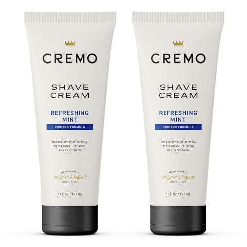Image 1 of Default Title for the product Cremo Shaving Cream for Men, Cooling, 6 Fl Oz (2 Pack)